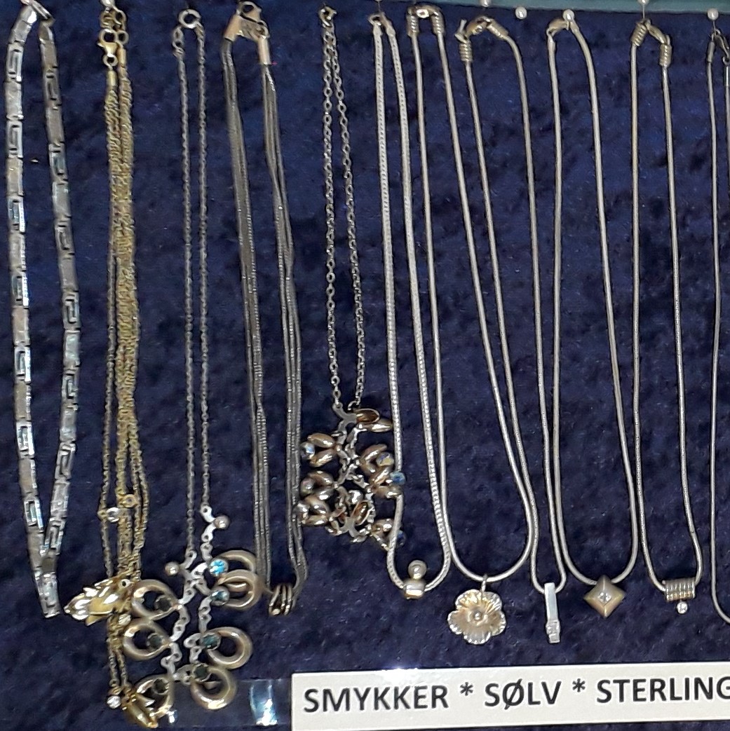 så Lull råd SMYKKER, sølv sølvsmykker brugte gamle antikke købes sælges